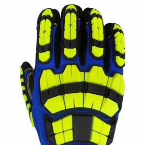 Buy cheap Impact Protection A8 Cut Resistant Gloves / Fire Extrication Gloves EN388 2016 4544FP from wholesalers