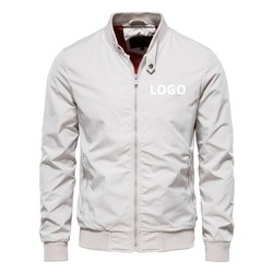 Custom Hombres New Casual Jacket Men's Spring And Fall Sport Solid Color Coat