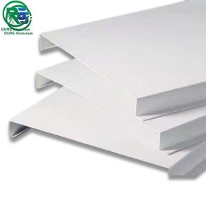 Buy cheap Suspended Beveled Aluminum Strip Ceiling Rectangle Strip Metal Ceiling Panel from wholesalers