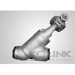 Buy cheap Flanged Carbon Steel Y Globe Valve Manual Operation from wholesalers