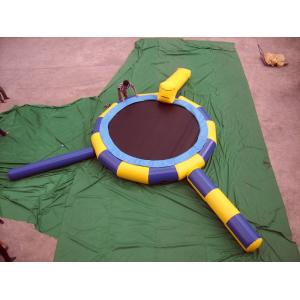 Buy cheap Strong Inflatable Water Trampoline Combo With Slide , Inflatable Water Games from wholesalers