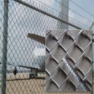 Buy cheap Sustainable American Construction Galvanized Chain Link Fence Easily Assembled product