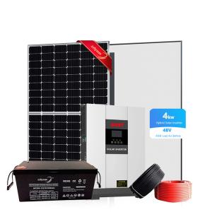 Buy cheap Complete Hybrid Home Solar System Balcony Residential Off Grid Solar System from wholesalers