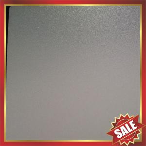 Buy cheap Frosted pc Sheeting,satin ice polycarbonate panel,matt pc board,high Impact resistance,super weather ability! from wholesalers