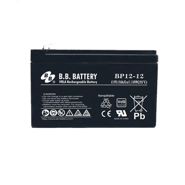 Quality BP Series BP12-12FR 12V 12Ah VRLA Lead-Acid Rechargeable Energy Storage Battery for UPS Laboratory Equipment for sale