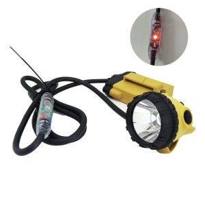 Super Bright 25000Lux Mining Light Rechargeable Li-ion Battery Waterproof