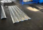 Metal Fan Blade Roll Forming Machine With Laser Welding And Servo Feed System