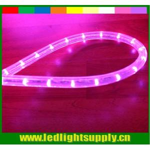 10mm 2 wire pink christmas decorative light led rope flex lights