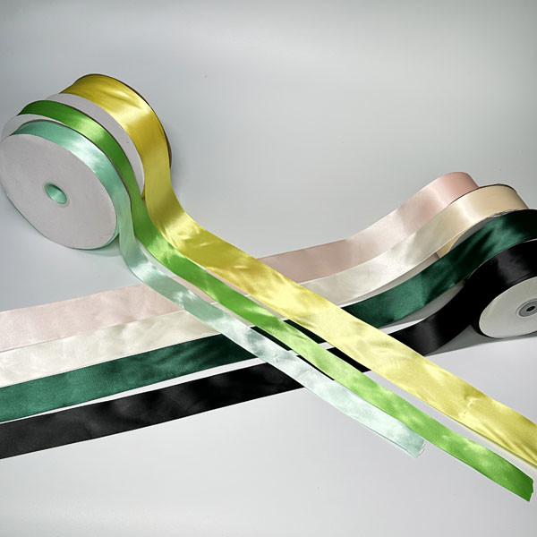 Buy cheap Green Recyclable Polyester Ribbon Eco Friendly White Poly Ribbon product