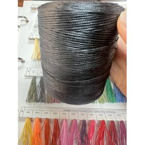 Buy cheap PVC Stirling Coated Yarn Customize Coating Materials Waxed Thread product