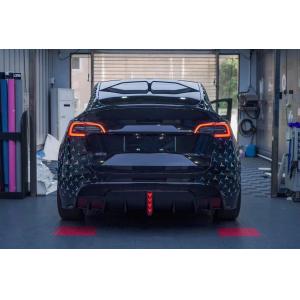 Buy cheap Auto Parts for Tesla MODEL Y Body Kit MODEL Y Upgraded SD-style Front and Rear Bumper Spoiler Carbon Fiber Body Kit from wholesalers