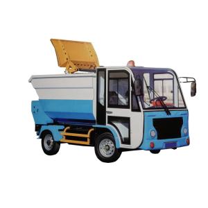 Buy cheap Four Wheeler Electric Garbage Truck / Large Capacity Electric Waste Trucks product