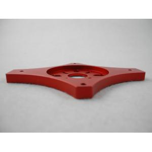 Buy cheap Precision CNC Machined Components 6061 Aluminum CNC Machining Red Anodizing from wholesalers