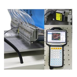 Buy cheap Blue White Full Automatic Liquid PVC Dripping Machine with PC Programmable System from wholesalers