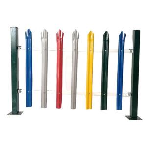 Buy cheap 1.8m Height Black Palisade Fencing Hot Dipped Galvanized European from wholesalers