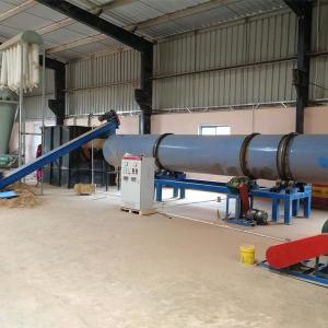 Buy cheap 95% Drying Efficiency Three Layers Rotary Drum Wood Chip Dryer from wholesalers