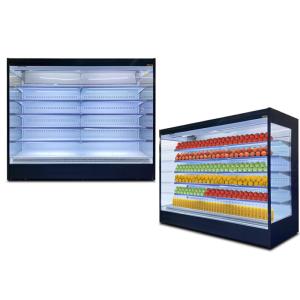 Buy cheap Efficient Copper Tube Aluminum Fin Multideck Open Chiller Automatic Defrost from wholesalers