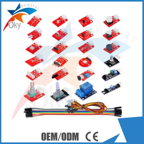 Buy cheap DIY Maker Sensor Arduino Starter Kit 24 Pcs Red Board Sensors Learning Suite from wholesalers
