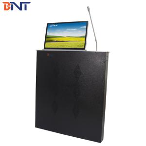 Buy cheap Conference system motorized lcd monitor lift mechanism with discussion microphone from wholesalers