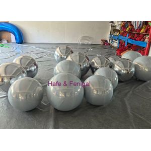 Buy cheap Double-Layer White Inflatable Mirror Balloons: Elevate Your Space with Elegant Ambiance from wholesalers