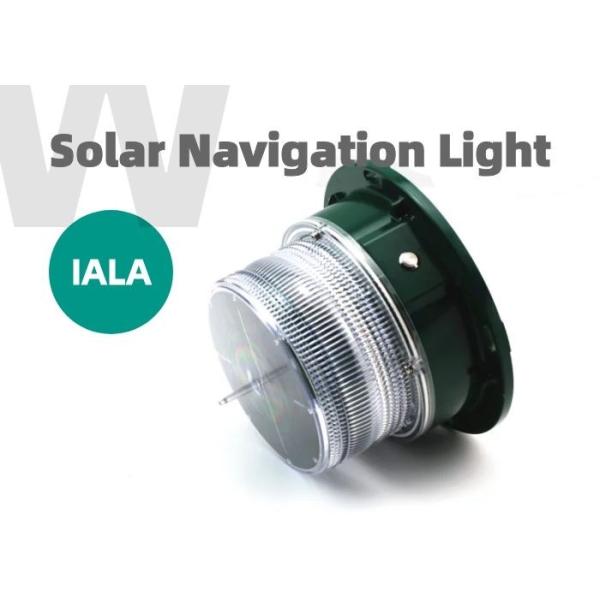 Quality Super Bright Flashing Navigation Lights Solar Integrated IP68 Waterproof for sale