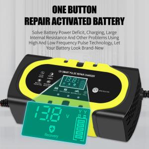 Buy cheap 12V/24V Output Automatic Intelligent Pulse Repair Battery Charger with CE RoHS FCC Certification and FCP Function from wholesalers