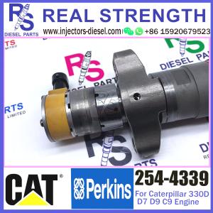 Buy cheap Diesel Engine Fuel Injector 10R-7222 387-9433 254-4339 387-9434 254-4330 for Caterpillar 330D D7 D9 C9  engine from wholesalers
