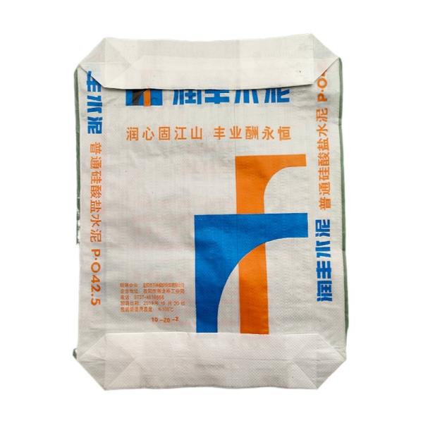 Laminated Printing Perforation PP Woven Fabric Roll Cement Bag 50kg 40kg 30kg