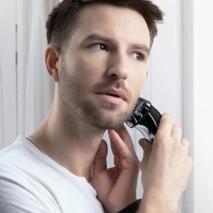 Buy cheap LCD Display Rechargeable Electric Shaver / Rechargeable Trims Shaver Washable Body from wholesalers