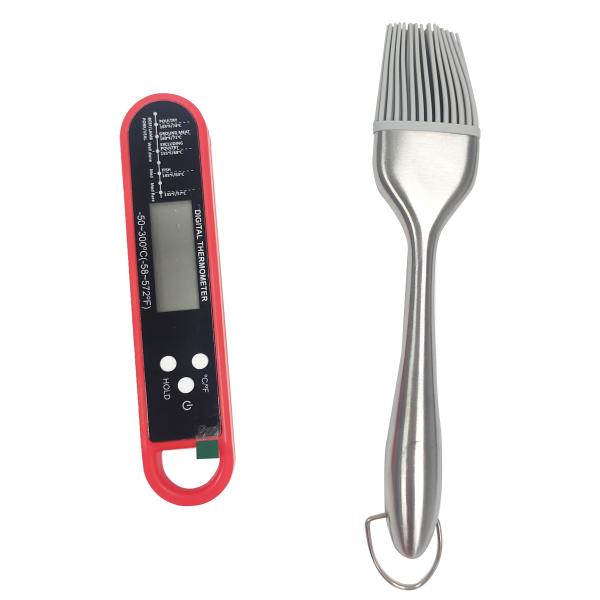 Cooking/Baking/Barbecue High Temperature Resistant Silicone Mittens and BBQ Tools Kit