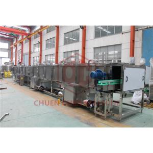 Carbonated Drink / Beer Tunnel Pasteurization Equipment For Bottled Beverage