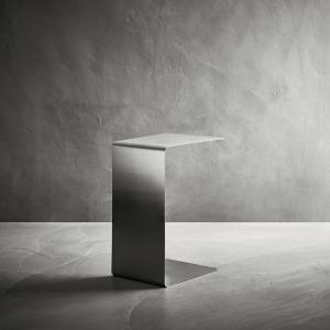 Stainless Steel C Type Couch Side Table Card Table Removable Desk Side Table