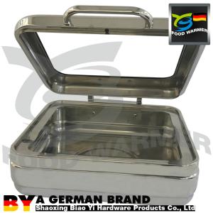Buy cheap Square Induction Chafing Dish , Rectangular Chafing Dish Commercial Silent Open product
