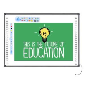 85'' Optical Interactive Whiteboard Finger Touch Whiteboard For Classroom