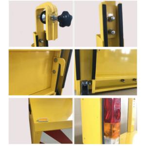 Buy cheap RAL1023 Movable Truck Mounted Attenuator from wholesalers