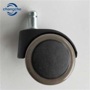 Buy cheap PU Threaded 5 Inch Caster Wheels Metal Friction Stem from wholesalers
