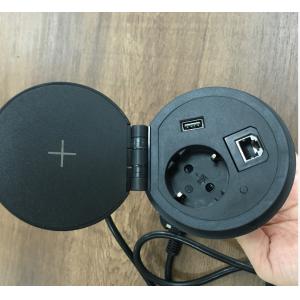 Buy cheap Power Grommet Table Socket With Net Work And Wireless Charger from wholesalers