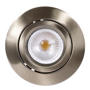 Cool White CRI90 LED Spot Down Light Brush Nickel