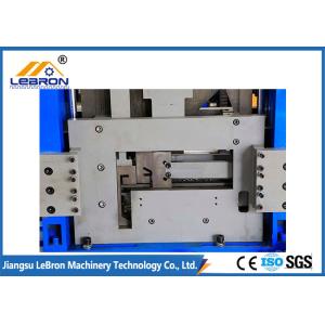 Buy cheap PLC Control Omron Encoder 	C Z Purlin Roll Forming Machine from wholesalers