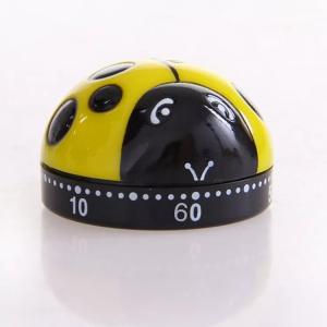 Buy cheap ABS Material Lovely 60 Minute Plastic Ladybug Kitchen Timer 61x40mm from wholesalers