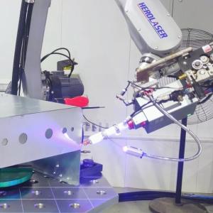 Herolaser 3000w Automatic Laser Welding Machine With ABB Robot Arm