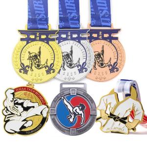 Buy cheap Custom Engraved Medals 20-80mm Gold Silver Copper Alloy from wholesalers