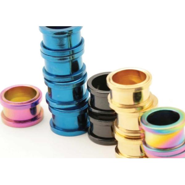 Quality Precision Titanium Anodized CNC Machined Components for Industrial Applications for sale