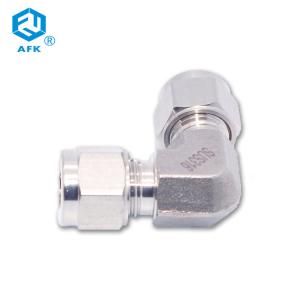 Buy cheap SS316 Double Ferrule Threaded Pipe Fitting Elbow 3000Psi from wholesalers