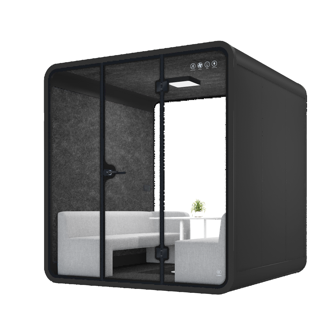 Buy cheap Multi Person Acoustic Office Pod Durable Modular Meeting Pod Customized product