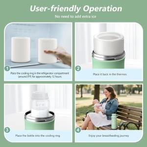 Buy cheap Custom Breast Milk Cooler Hand Wash Cleaning Instructions For Travel Office from wholesalers