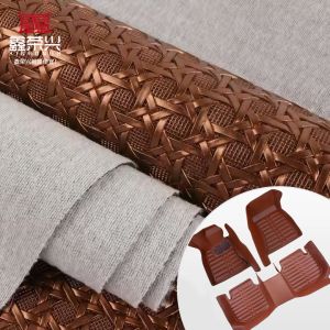 Buy cheap PVC Shiny Embossed Nest Pattern Synthetic Artificial Leather Fabric for Car Seats Footbags Sofas Furniture from wholesalers