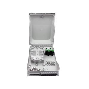 FTTH Box 24 Core SC Fiber optics Distribution ABS Box IP65 With Wall Method