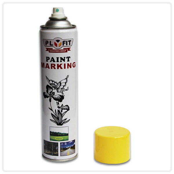 Quality 650ml White Road Acrylic Spray Paint Thermoplastic Road Marking Paint for sale