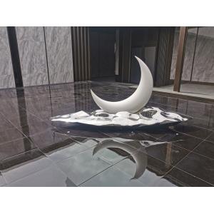 Buy cheap Customization Waterscape Bronze Sculpture Metal Lighting Sculpture from wholesalers